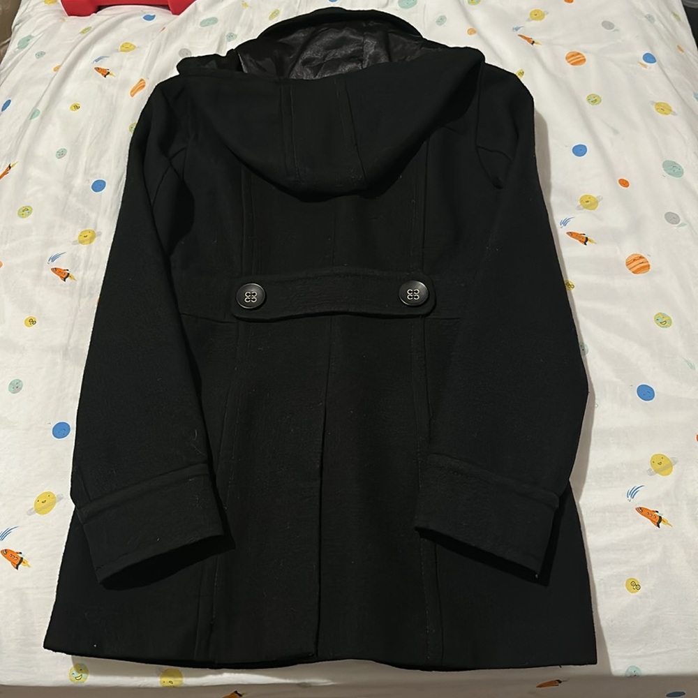 Hooded Peacoat - Picture 2 of 2